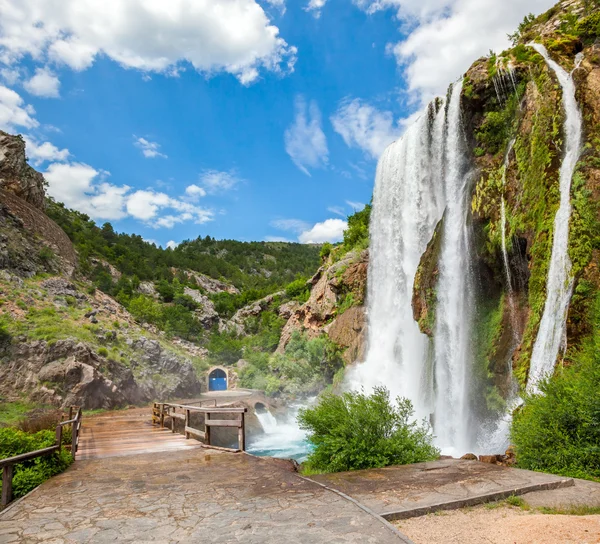 Waterval Krcic in Knin — Stockfoto