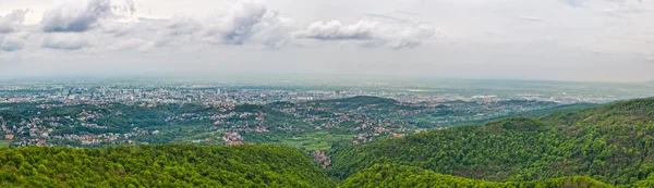 Zagreb Panoraması — Stok fotoğraf