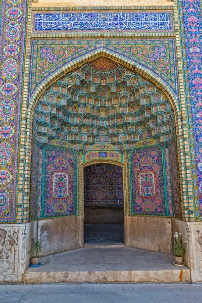 Nasir al-Mulk moskee vault — Stockfoto