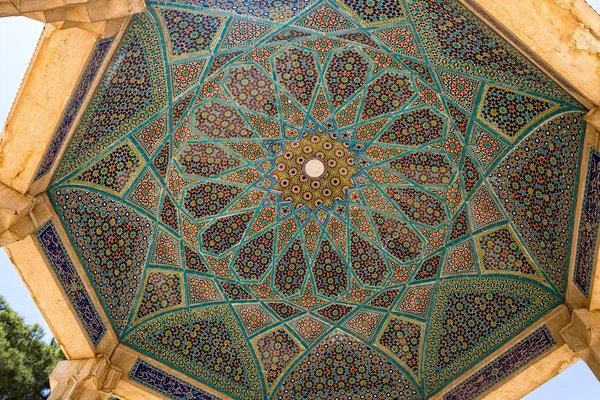 Tomb av Hafez tak mosaik — Stockfoto