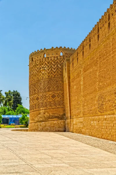 Fortezza di Vakil della vecchia cittadella Karmin Khan — Foto Stock