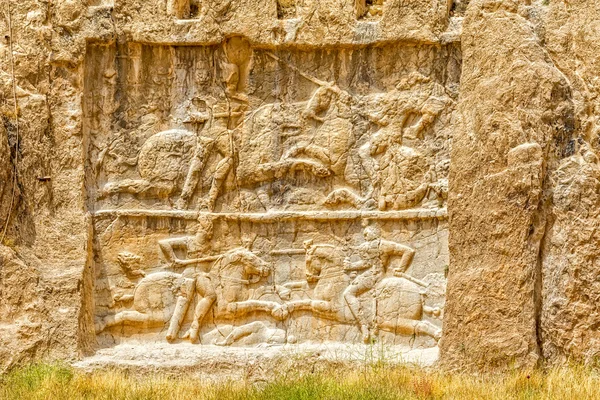 Alívio de rustam naqsh-e — Fotografia de Stock