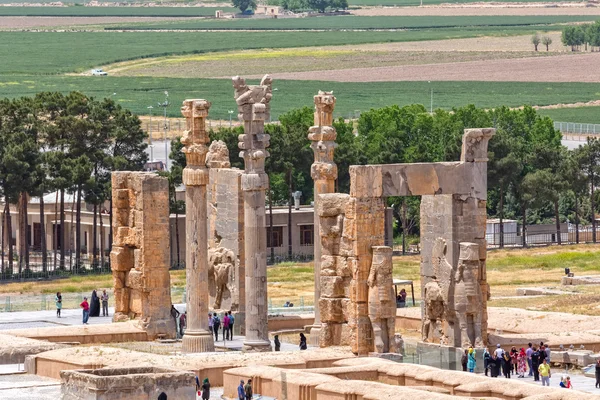 Persépolis Xerxes puerta de enlace — Foto de Stock