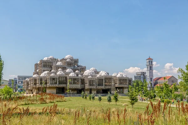 Biblioteca nazionale di Pristina — Foto Stock