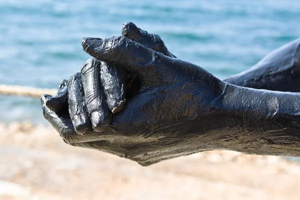 Dead sea mud - Jordan — Stock Photo, Image