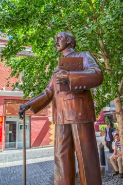 Melbourne Chinatown heykeli