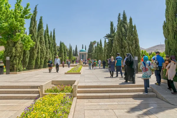 Mausoleo di Saadi a Shiraz — Foto Stock