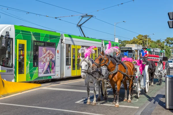 Tour della città di Melbourne — Foto Stock