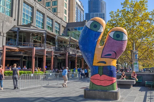 Melbourne skulptur Ophelia — Stockfoto