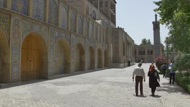 Edifício do Palácio Golestan dos edifícios sol — Vídeo de Stock