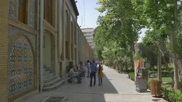 Palacio de Golestan caffe — Vídeo de stock