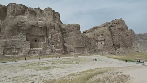 Panorama di Naqsh-e Rustam — Video Stock