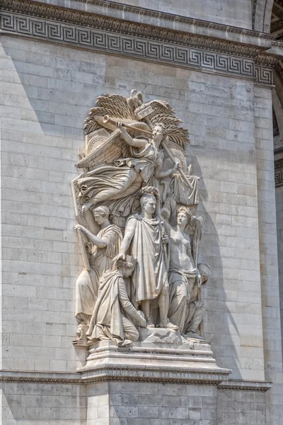 Soulagement de Paris Arc de Triomphe — Photo