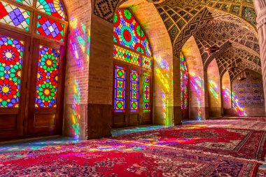 Nasır el-mülk Camii dua eden Oda atmosfer