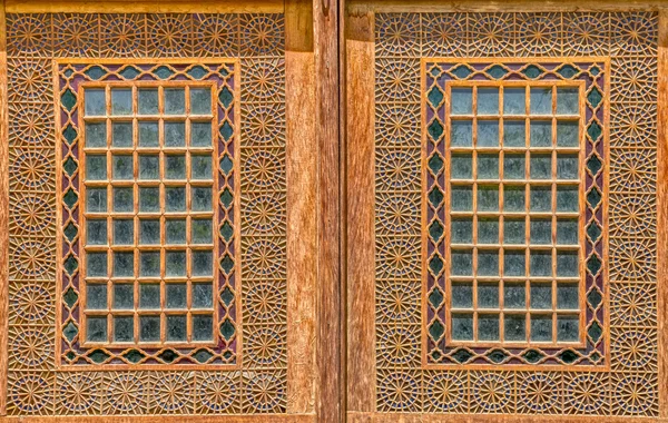 Citadel wooden windows — Stock Photo, Image