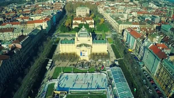 Panorama of Zagreb — Stock Video