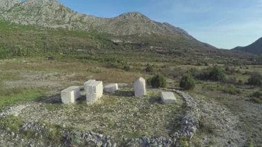 Stecak ortaçağ mezar taşı anteni