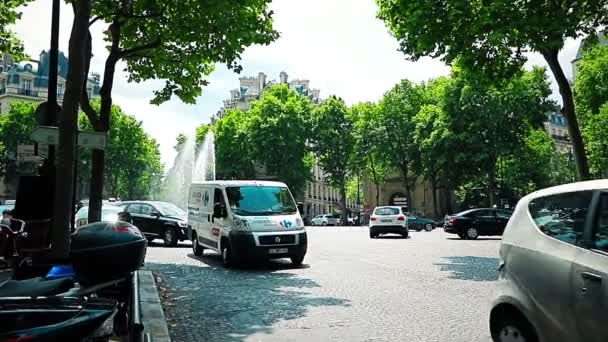Paris Trocadero — Stok video