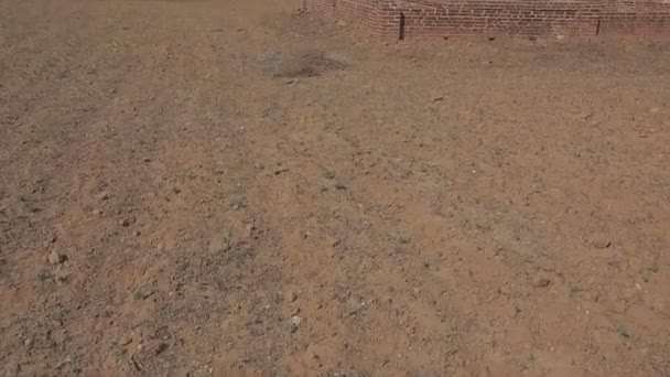 Oude stupa in Old Bagan — Stockvideo