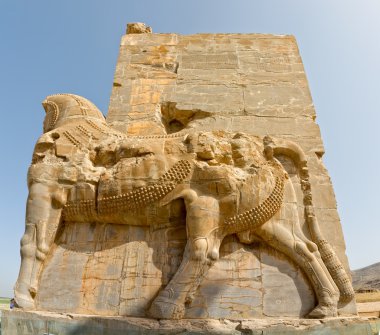 Persepolis Lamassu heykeller