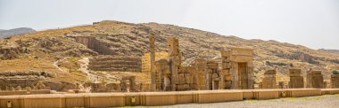 Persepolis wall ruins clipart