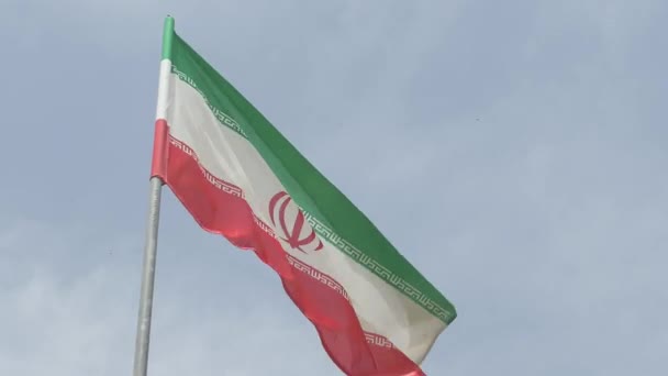 Bandera de Iran — Vídeo de stock