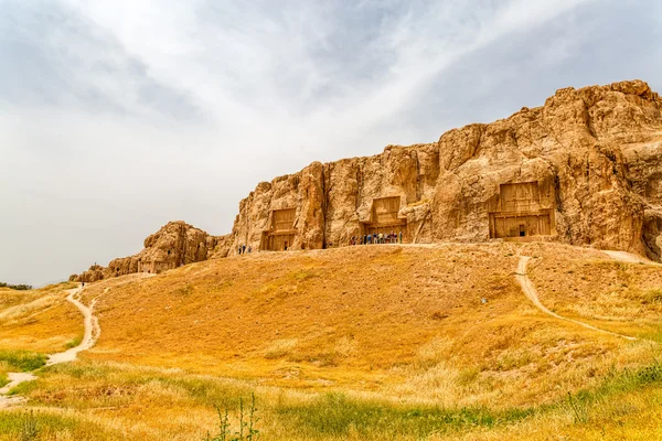 Naqsh-e Rustam panorámás kilátás — Stock Fotó