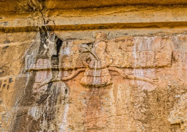 Faravahar Persepolis sembolü — Stok fotoğraf