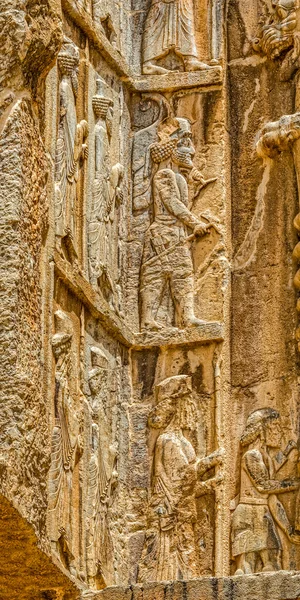 Persepolis kral mezarları kabartma — Stok fotoğraf