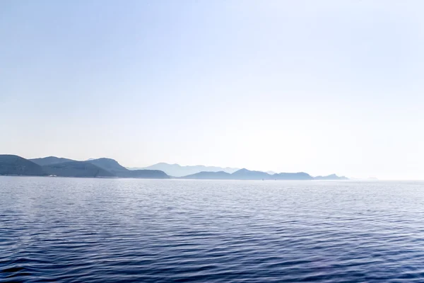 Akdeniz manzara panorama — Stok fotoğraf