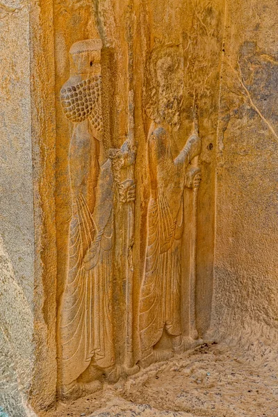 Persepolis kral mezarları kabartma — Stok fotoğraf