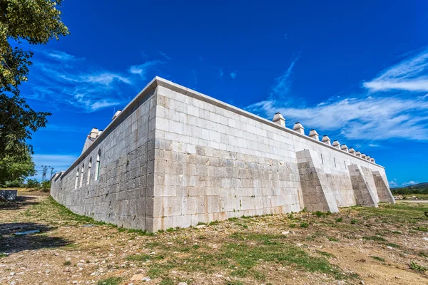 Edificio medievale Maskovica Han in Croazia — Foto Stock