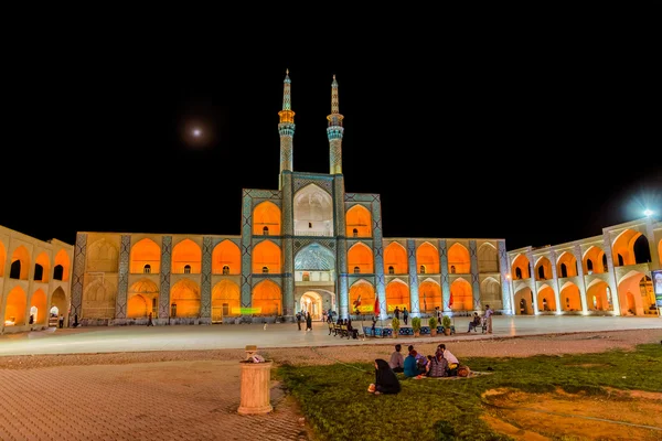 Yazd Amir Chakhmaq Complex per nacht — Stockfoto