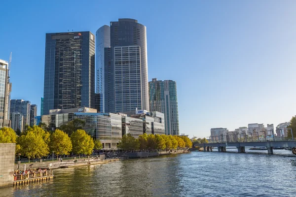 Melbourne Sandrige bridge — Stockfoto