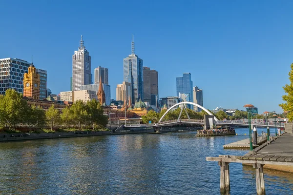 Melbourne sunny day — Stockfoto