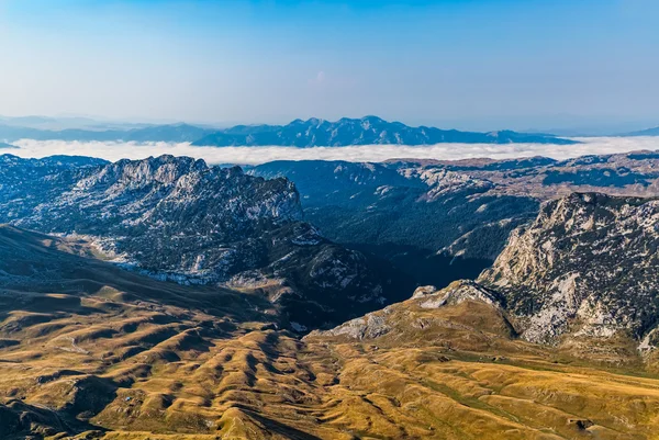 Parque nacional Montenegro Durmitor - aéreo — Foto de Stock