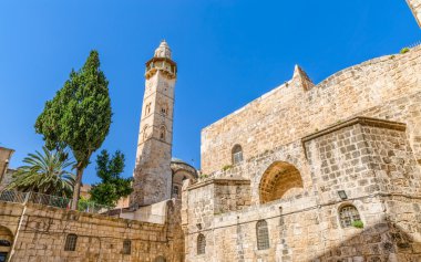 Ömer Camii Minare Kudüs'te