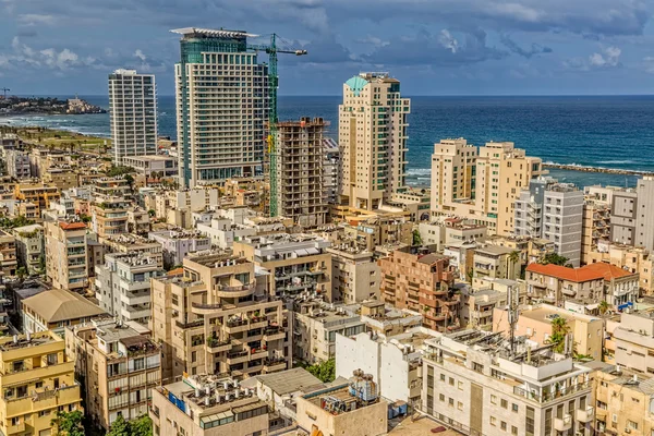 Tel Aviv Flygfoto — Stockfoto