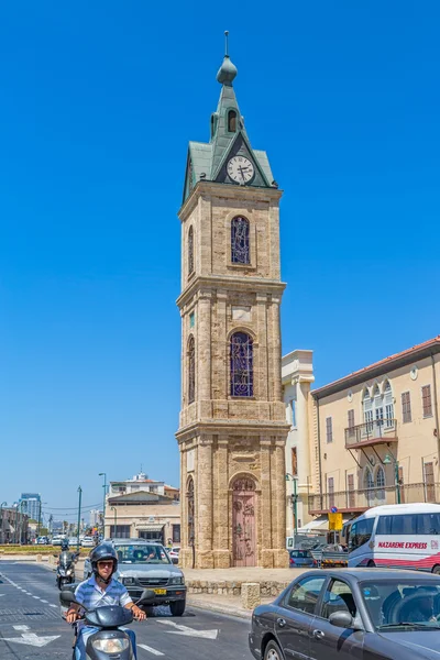 Wieża zegarowa w Jaffie — Zdjęcie stockowe