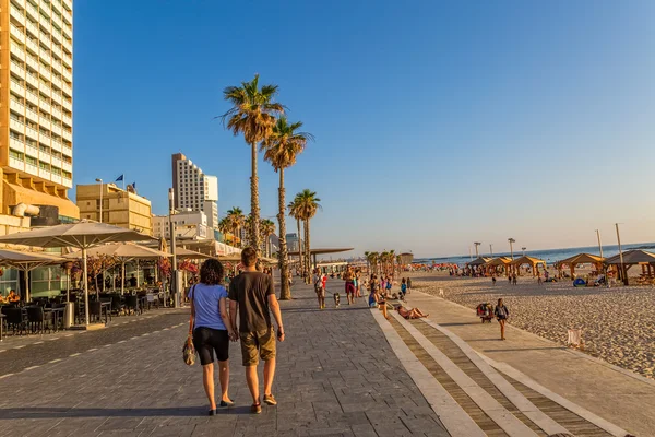 Tel Aviv promenade — Stock Photo, Image