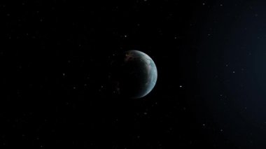 3D Dünya ve Ay 'ı görüntüledi