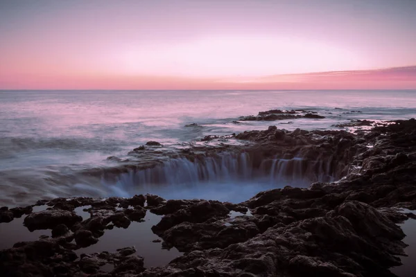 Floração Vulcânica Costa Ilha Gran Canaria Imagens De Bancos De Imagens Sem Royalties