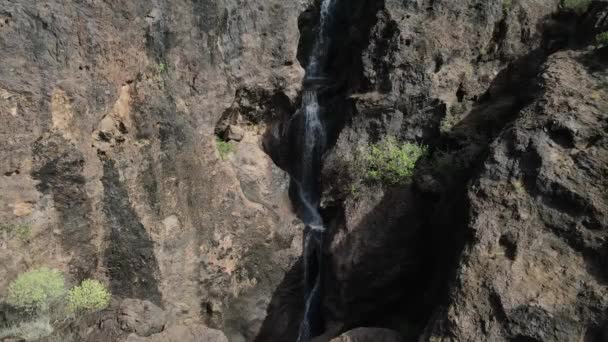 Prachtige Watervallen Bij Los Azulejos — Stockvideo