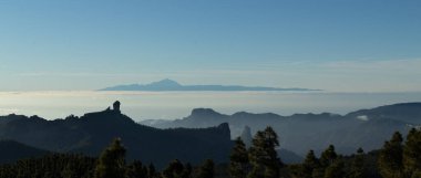 Büyük Kanarya Zirvesi 'nin Manzarası