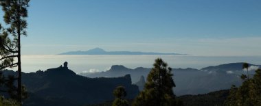 Büyük Kanarya Zirvesi 'nin Manzarası
