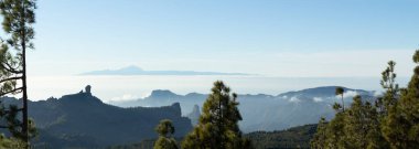 Büyük Kanarya Zirvesi 'nin Manzarası