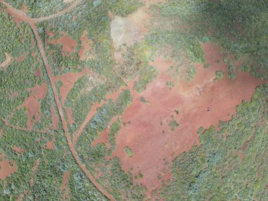 Mars Büyük Kanarya 'da manzaraya bakıyor