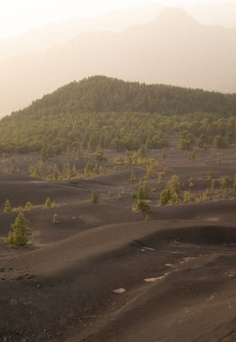 Volkanik bir manzara