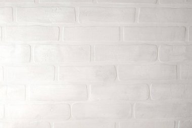 Beyaz tuğla duvar dokusu arkaplanı