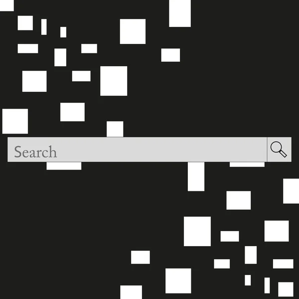 您的网站的的搜索栏 — 图库矢量图片